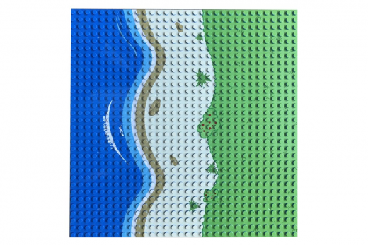 Klemmbausteine Grundplatte 32x32 Ufer (25,5cmx25,5cm)