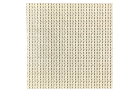 Klemmbausteine Grundplatte 32x32 Strand (25,5cmx25,5cm)