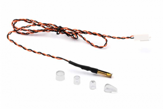 Unilight Strobe Licht PIN weiß 5mm 3Wx2 kurz