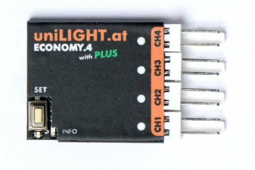uniLIGHT ECONOMY.4, 4 Kanal Lichtsterung