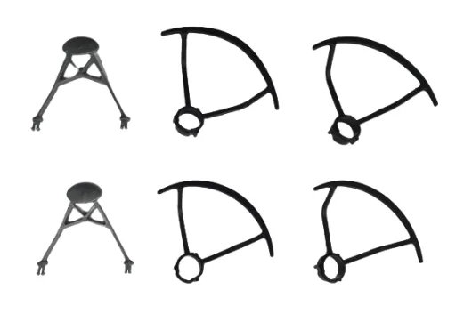 Revell Set Rotorenschutz und Stand- und Gleitstabilisatoren für RC MotoCopter Cloud Rider