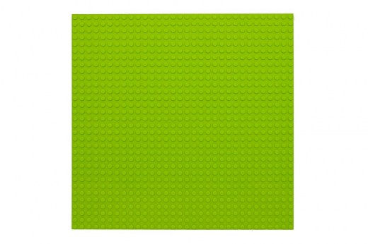 Wange Grundplatte lime grün 32x32 Noppen, ca. 25,5x25,5cm
