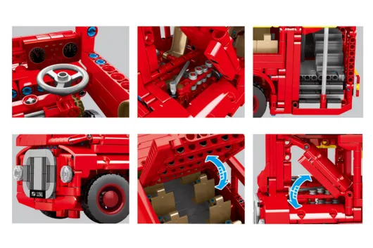 Sembo Klemmbausteine London Bus - 1663 Teile