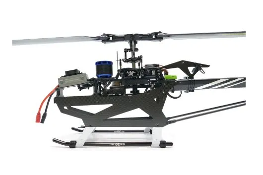 soXos Strike7.1 Heli Combo mit 1st Carbonrotorblättern in neon orange