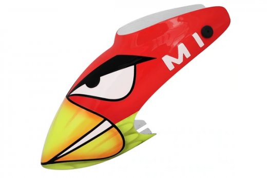 L-MA Precision Tuning Kabinenhaube im Angry Bird Design für OMPHOBBY M1 Heli