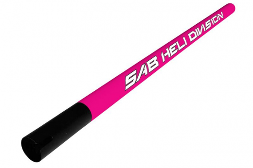 SAB Goblin Heckrohr 35mm aus Aluminium Pink für RAW 700