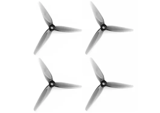 HQ Racing Prop R35 5,1x3,5x3 aus Poly Carbonate in schwarz transparent je 2CW+2CCW