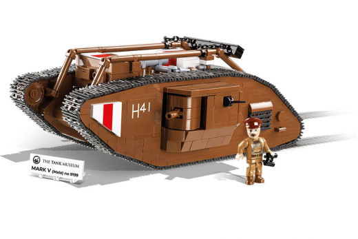 COBI Klemmbausteine Panzer Mark V (Male) - 837 Teile