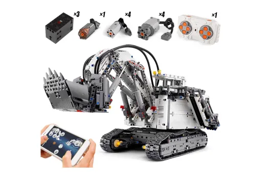 MouldKing Klemmbausteine R9800 Terex RH400 Bergbaubagger - 4062 Teile