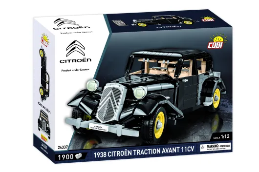 COBI Klemmbausteine Auto Maßstab 1:12 Citroen Traction Avant 11C - 1900 Teile