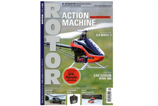 Rotor Fachmagazin für Modellhubschrauber Ausgabe 4 April 2022