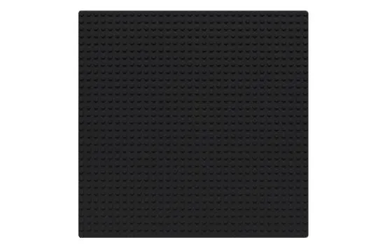 Wange Grundplatte schwarz 32x32 Noppen, ca. 25,5x25,5cm