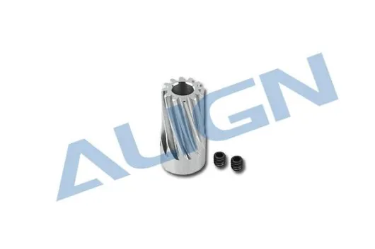 Align Ersatzteil Motorritzel Schägverzahnt 12Z M0,7 5mm für T-Rex 500L