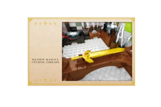 Reobrix Klemmbausteine Schmiede - 2366 Teile