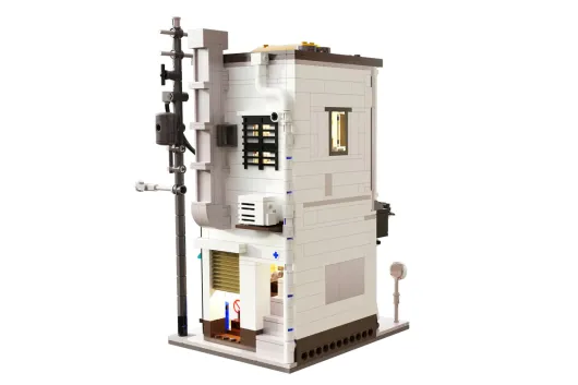 CaDA Klemmbausteine Japanischer Dampfbrötchen Shop - 1108 Teile