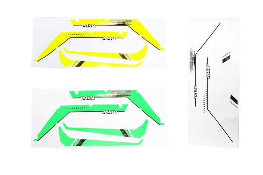 SAB Goblin Sticker Set Gelb Grün Weiß für RAW 580