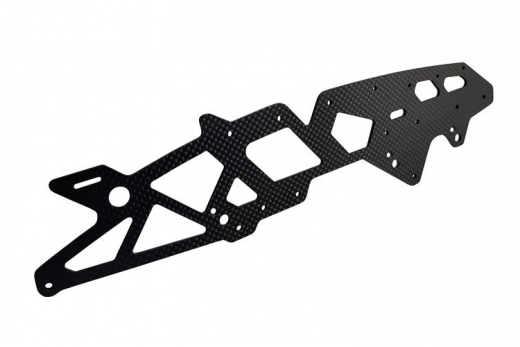SAB Goblin Seitenteil 1Stück aus Carbon für RAW 700 Piuma