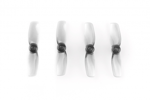 HQ Micro Whoop 2Blatt Propeller 31mm in Grau 1mm Shaft Poly Carbonate 2xCW und 2xCCW