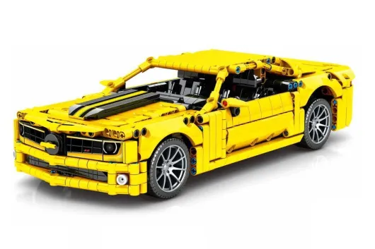 Sembo Klemmbausteine Gelber Sportwagen - 1099 Teile