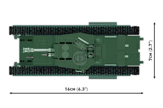 COBI Klemmbausteine Panzer CHURCHILL MK.IV - 315 Teile