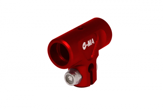 L-MA Precision Tuning Hauptrotorkopfzentralstück Set aus Aluminum in Rot für BLADE InFusion 180