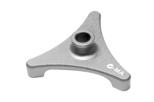 L-MA Precision Tuning Taumelscheibeneinstellhilfe aus Aluminium in Silber für BLADE InFusion 180