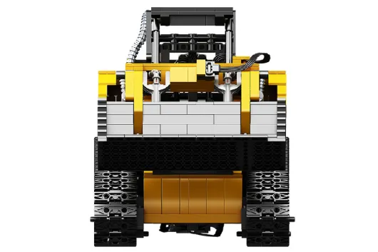HappyBuild Klemmbausteine Raupenlader mit Elektronik - 1800 Teile