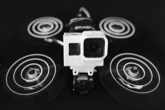 Gemfan Starlight LED Prop 51433L 5,1x4x3x3 3Blatt Propeller mit Elektronik in weiß 2xCW und 2xCCW