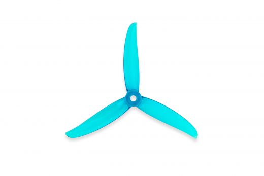 Gemfan FPV Race Propeller VANOVER 5136 5,1x3,63 in Clear Blue 2xCW+2xCCW