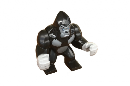 Klemmbausteine Gorilla Schwarz