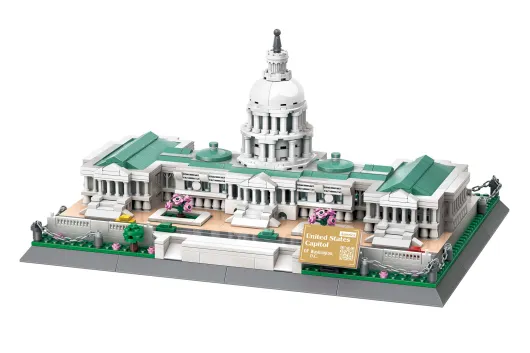 Wange Klemmbausteine - United States Capitol - 1074 Teile