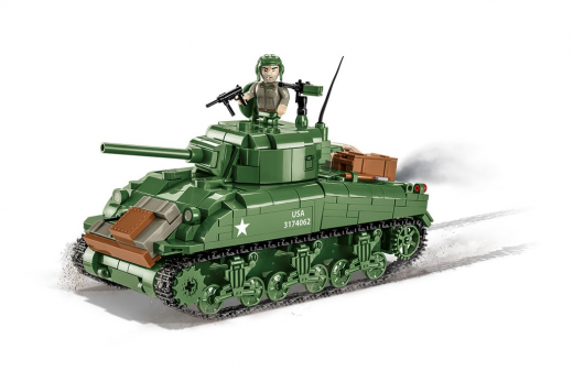 COBI Klemmbausteine COMPANY OF HEROES 3 Panzer Sherman M4A1 - 615 Teile