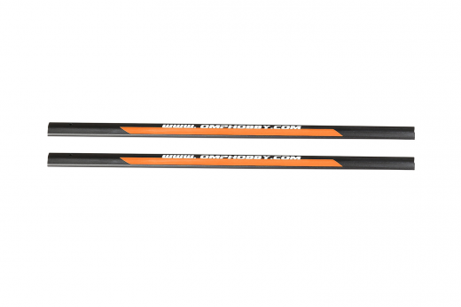 OMPHobby Ersatzteile Heckrohrset 2Stück in Orange für M1 EVO