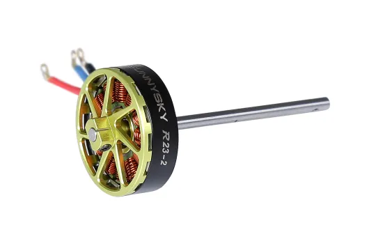 OMPHobby Ersatzteile Brushless Hauptmotor in Gelb für M1 EVO
