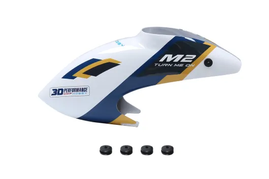 OMPHobby Ersatzteile Kabinenhaube in Weiß für M2 EVO und M2 EVO MK2