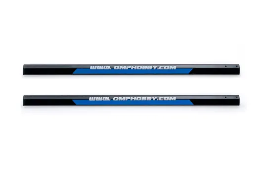 OMPHobby Ersatzteile Aluminium Heckrohr in Weiß 2Stück für M2 EVO und M2 EVO MK2