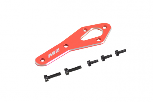 OMPHobby Ersatzteile Aluminium Heckmotorhalter in Orange für M2 EVO und M2 EVO MK2