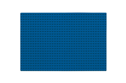 Wange Grundplatte blau 24x36 Noppen, ca. 29x19,2cm