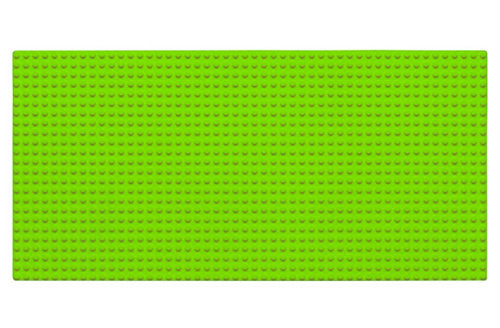 Wange Grundplatte lime grün 24x48 Noppen, ca. 38,5x19cm
