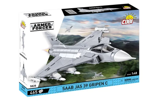COBI Klemmbausteine Flugzeug Saab JAS 39 Gripen C - 465 Teile