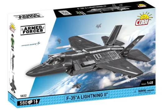 COBI Klemmbausteine Flugzeug F-35A Lightning II Polish AF - 580 Teile