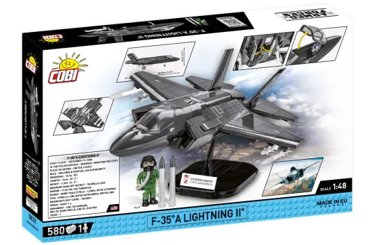 COBI Klemmbausteine Flugzeug F-35A Lightning II Polish AF - 580 Teile