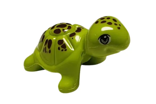 Klemmbausteine Tier Schildkröte hellgrün