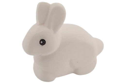 Klemmbausteine Tier Hase in weiß