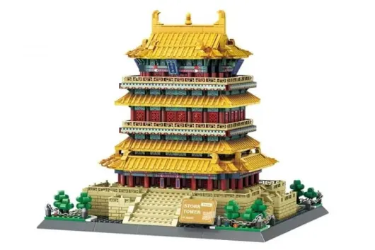 Wange Klemmbausteine Stork Tower - 1557 Teile