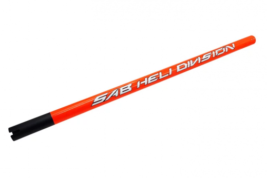 SAB Goblin Heckrohr 35mm aus Aluminium in NEW ORANGE COLOR für RAW 700