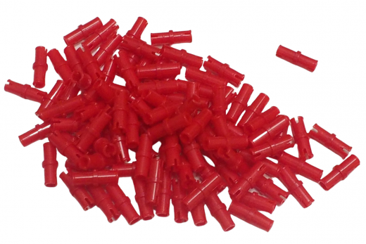 KBW Klemmbausteine Technik Pin in rot 100Stück