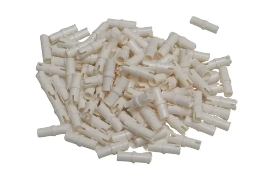 KBW Klemmbausteine Technik Pin in weiß 100Stück