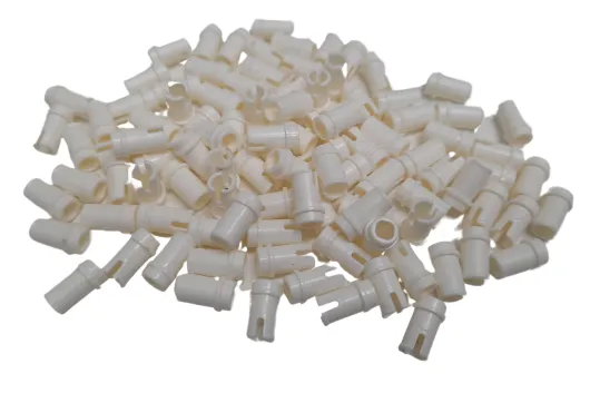 KBW Klemmbausteine Technik Pin 1/2 in weiß 100Stück