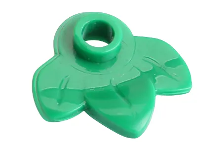 KBW Klemmbausteine Pflanzenblatt 1x1 in grün 100Stück